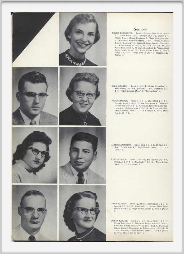 Class of 1958 - Page 1