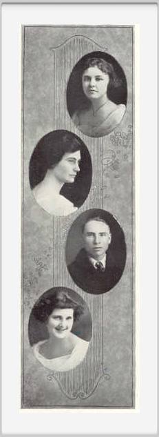 Class of 1923 - Page 2 - Margaret James, Ione Miller, Ralph Long, Lucille Robertson